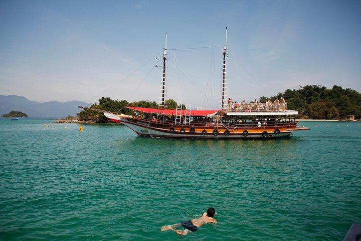 Angra dos Reis og Ilha Grande dagstur med Schooner krydstogt og frokost