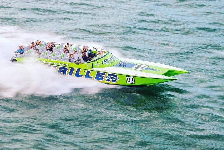 Speedboat Sightseeing Abenteuer von Miami
