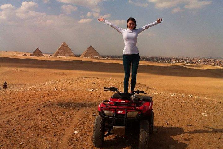 Quadcykeltur i pyramiderne i Giza