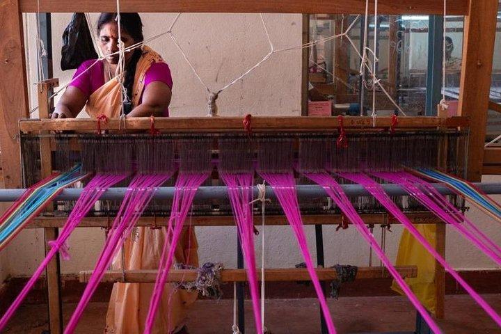 Excursion privée d'une journée d'excursion textile à partir d'Hyderabad