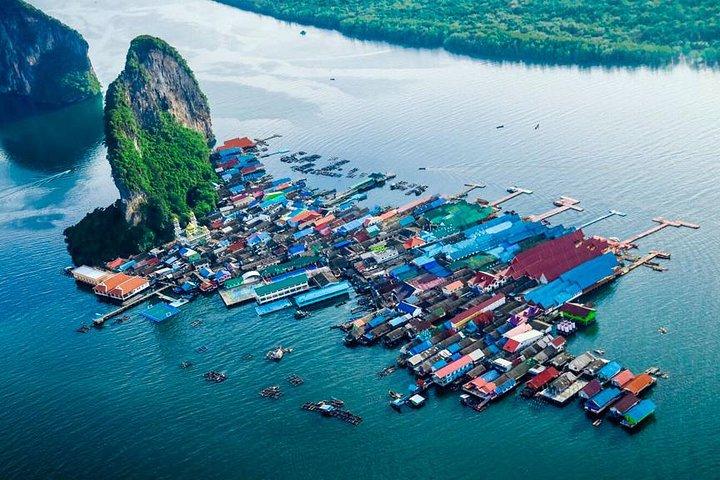ジェームズボンド島とパンガー湾ツアー+プーケットからスピードボートでカヌー