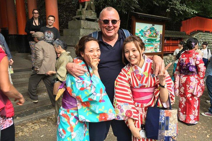 Excursion d'une journée à vélo à la découverte du meilleur de Kyoto