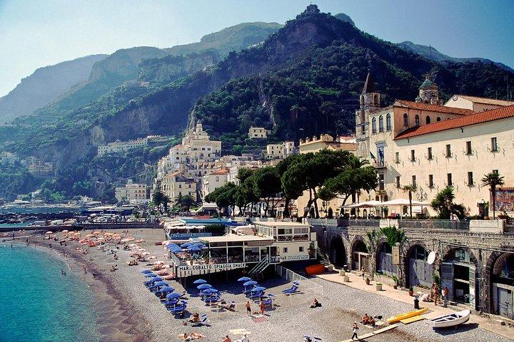 Traslado privado desde Roma a la costa de Amalfi y Pompeya Tour