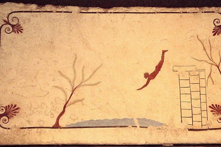 パエストゥム：ギリシャ神殿と考古学博物館のプライベートツアー