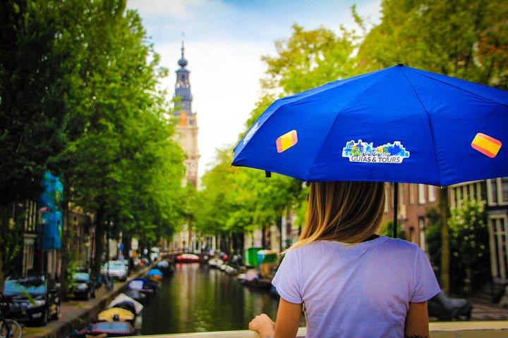 Amsterdam Small-Group Walking Tour med typisk hollandsk pandekage