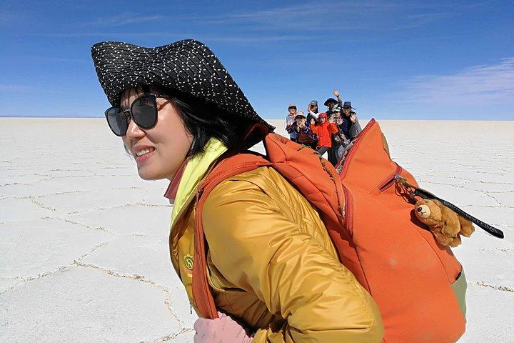 Salar de Uyuni mit Unterkunft - 3 volle Tage - Mit Lagunen