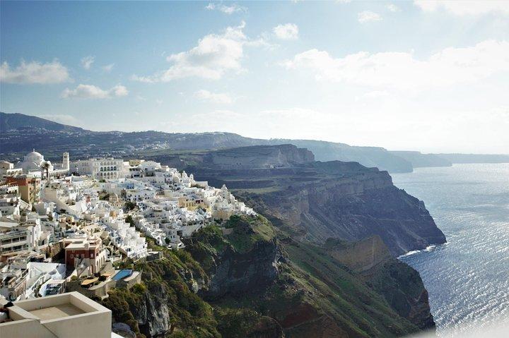 Santorini Privat Halvdag Custom Tour For Grupper