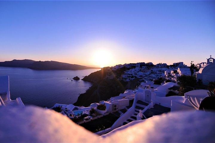 Santorini Private 5 Hour Oia Tour com Farm Lunch Experience