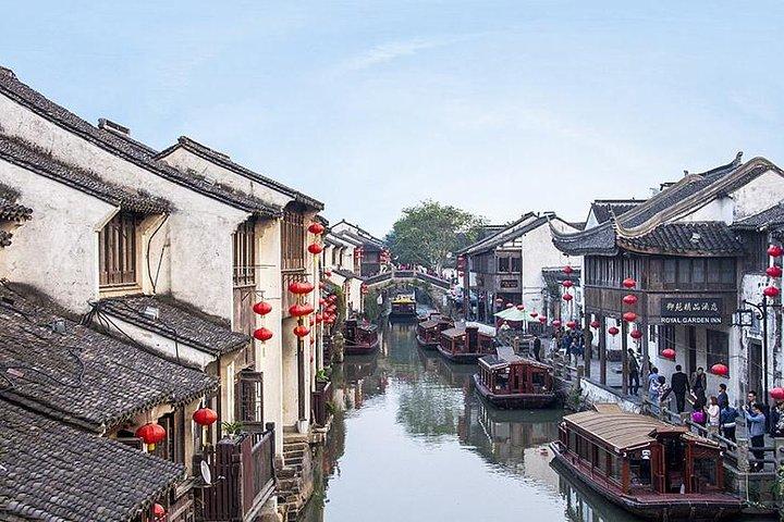 Suzhou: Private flexible Stadtrundfahrt mit Mittagessen-Option