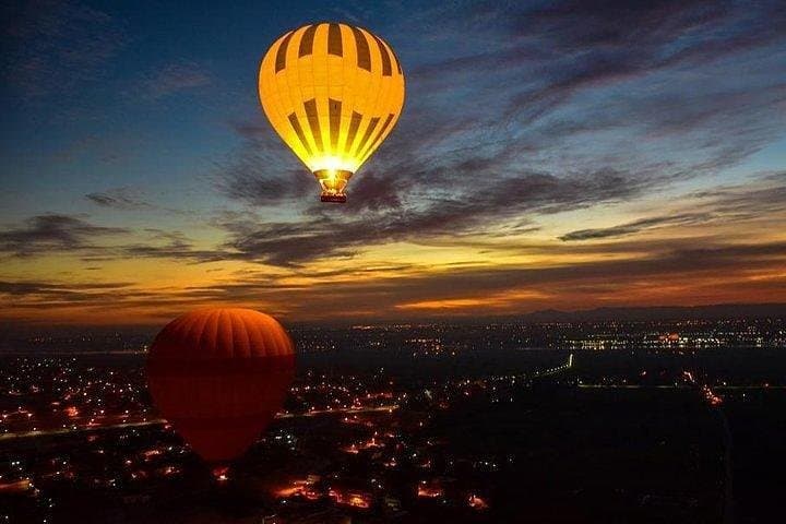 Luxor Hot Air Balloon Skyscope sunrise, temples, Nile watching