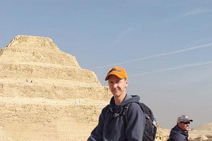 Sakkara-Pyramide und Memphis City Private Tour