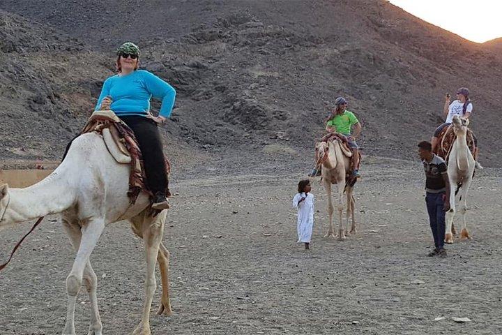 Safari beduino de Sharm El Sheikh y recorrido de observación de estrellas con paseo en camello en el desierto