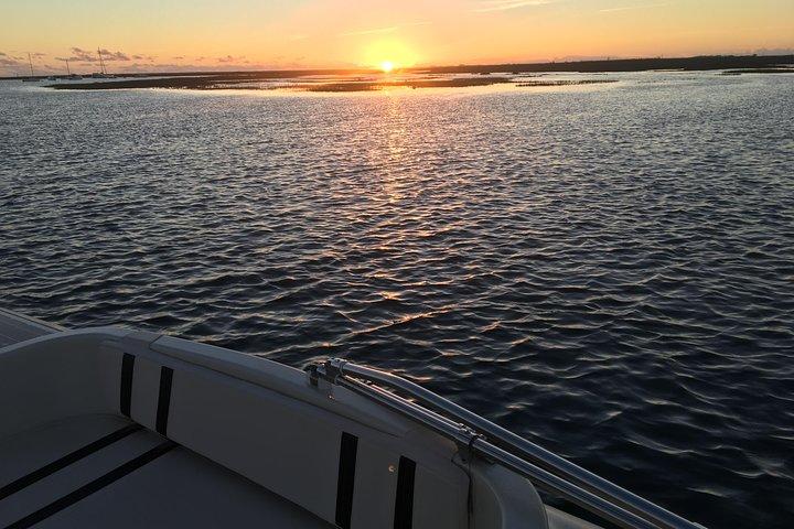 Sunset Båttur i Ria Formosa: en miljövänlig tur ut från Faro