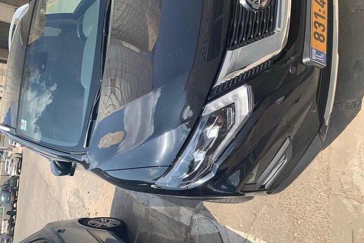transfer do aeroporto suv BG para tlv 4 pessoas