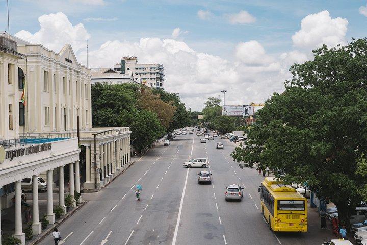 Patrimonio de Yangon: comida y recorrido a pie