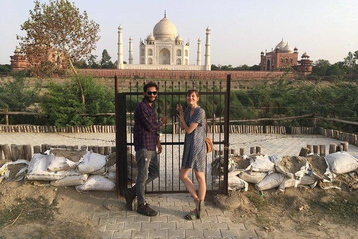 Taj Mahal und Agra Fort Private Sunrise Ganztagestour mit Tuk-Tuk