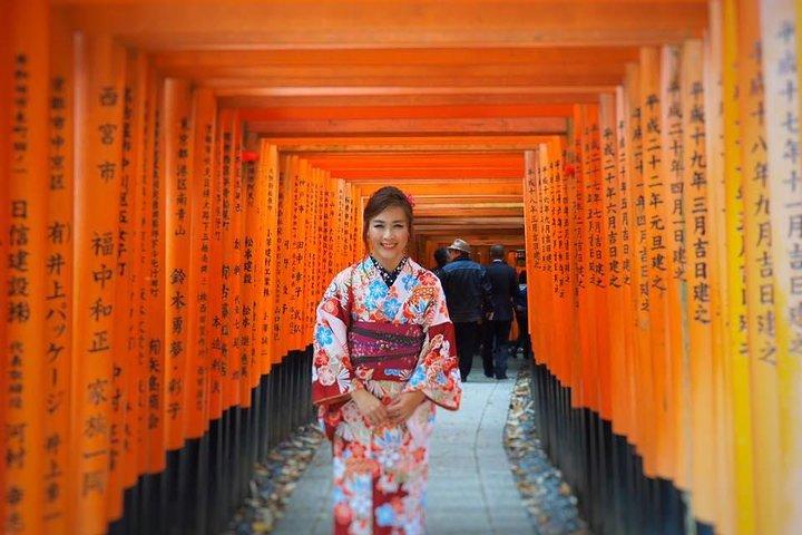 Tour personalizzato di KYOTO con auto privata e autista (max 9 persone)