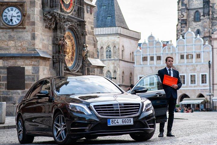 Privat lyxöverföring till Cesky Krumlov från Prag