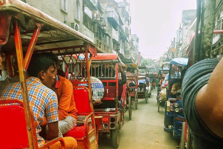 Gamle Delhi og New Delhi Privat dag samme tur med skjulte steder i bil