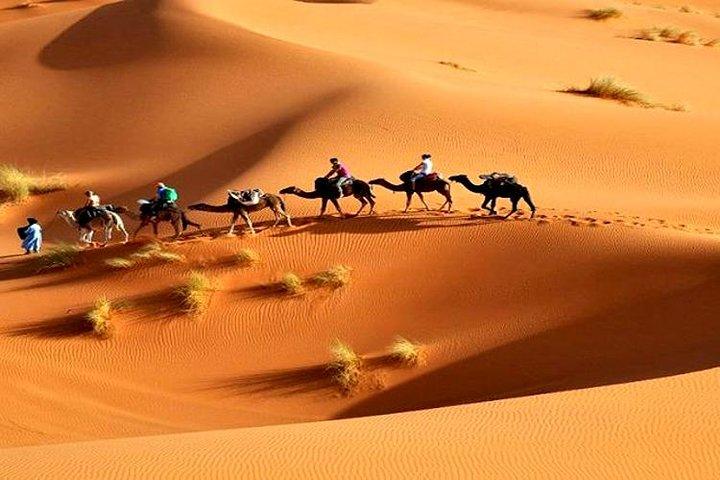 Da Agadir: tour nel deserto di 3 giorni alle dune di Merzouga e Kech / AGD
