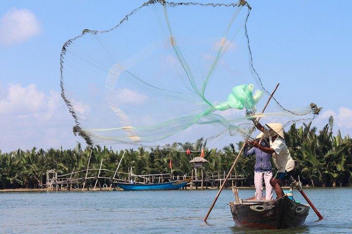 Excursão de dia inteiro do Porto de Tien Sa até a Cidade Velha de Hoi An e a Montanha de Mármore e de volta