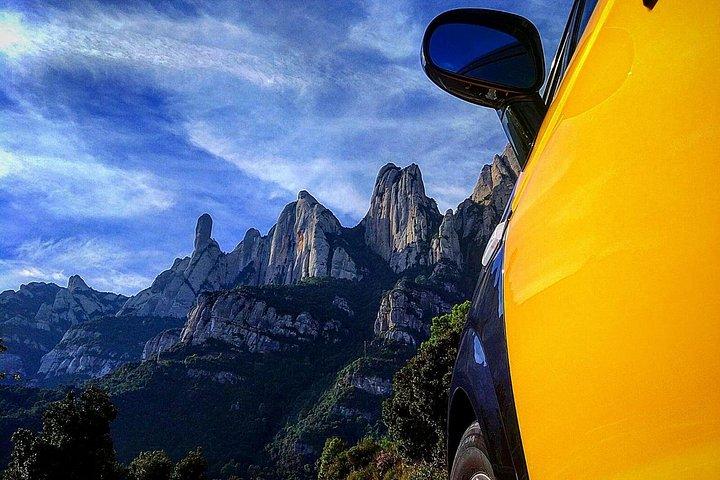 Excursion privée d'une journée de Barcelone à Montserrat