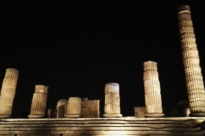 Verken 's nachts Pompeii met een archeoloog
