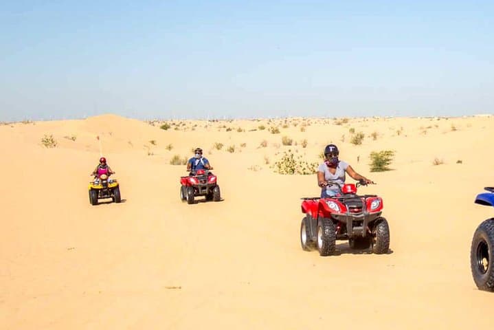 Evening Safari with Quad Bike, Camel Riding, BBQ Dinner and Dune Bashing