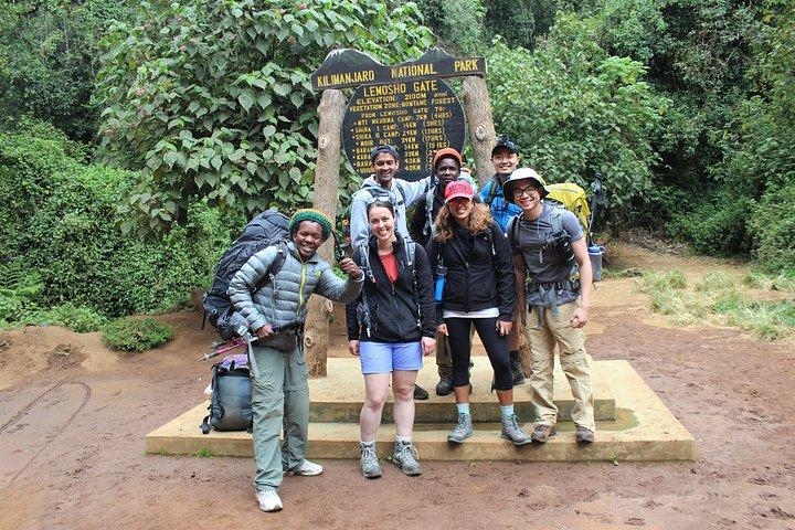 Mount Kilimanjaro Trek 8 days Lemosho Route
