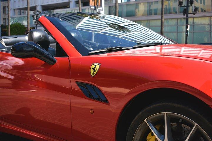 20 - Minuten Tour : Hollywood Blvd zum Sonnenuntergang Blvd in einem Ferrari