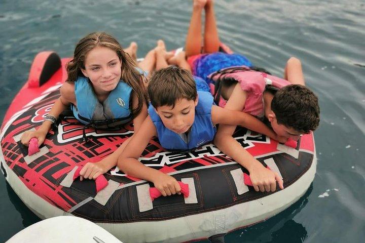 Diversão no passeio pelo Oceano - 4 horas - barco de 25 pés