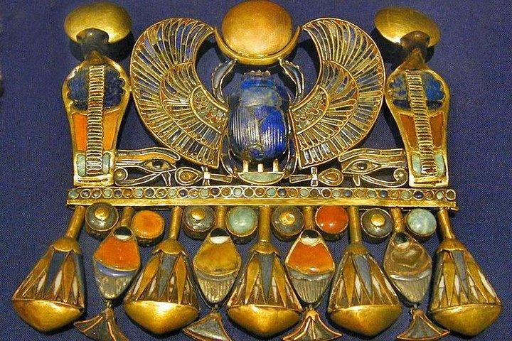 Torsoren av Tutankhamun och Palace of Manial, en kunglig dag i Egypten