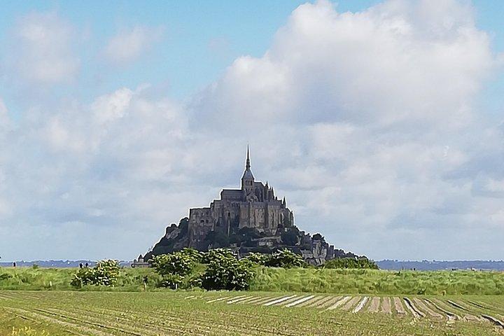 Privat chauffør besøger Mont Saint Michel