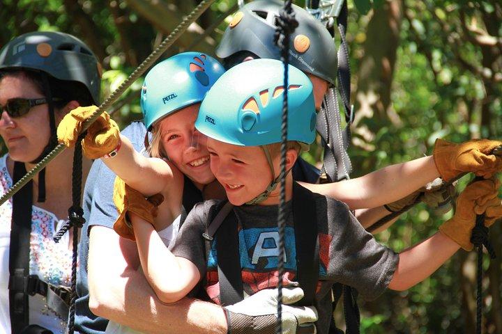 7-Line Maui Zipline på North Shore