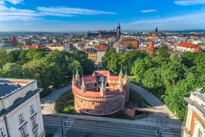 Historisk sightseeing av Krakow City