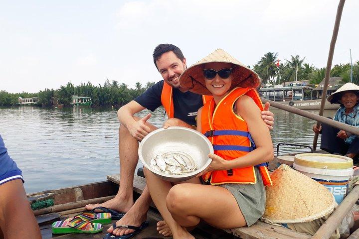 Hoi An Eco Tour Cooking Class & Fishing (mercado local, barco de cesta, aprender a cozinhar)