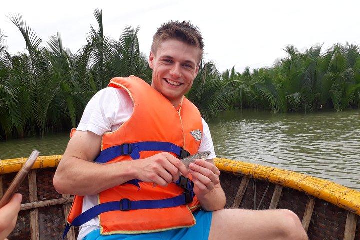 Hoi An Eco Tour Cooking Class & Fishing (mercado local, barco de cesta, aprender a cozinhar)
