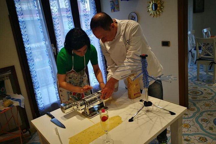 地元のナポリ料理教室