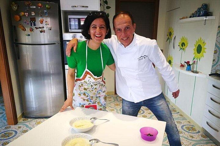 地元のナポリ料理教室