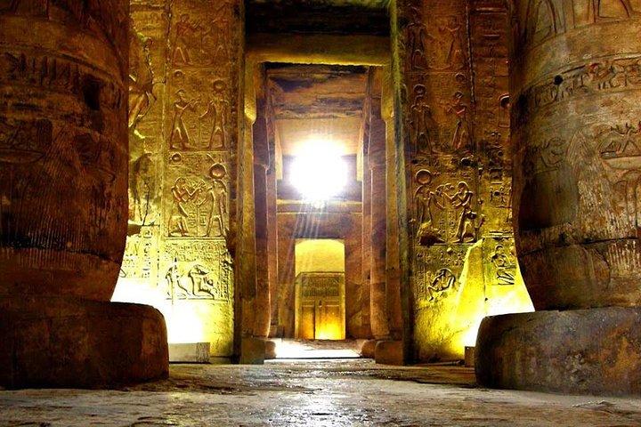 Ton und Licht zeigen Karnak Tempel