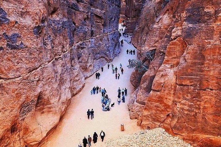 Tour di Petra dal confine di Arava (yitzhak-rabin)