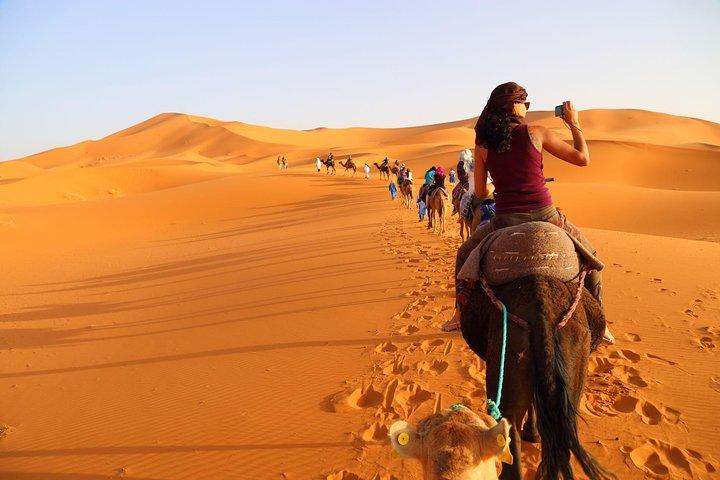 Tour di 3 giorni nel deserto di lusso da Marrakech al deserto di Merzouga