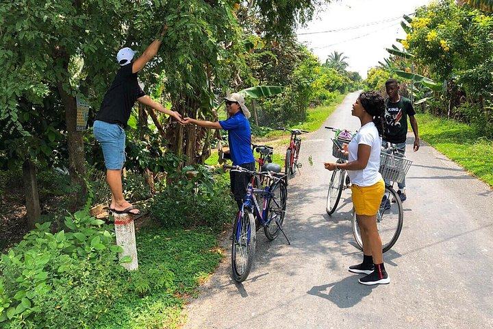 Delta du Mékong non touristique avec visite à vélo à Ben Tre