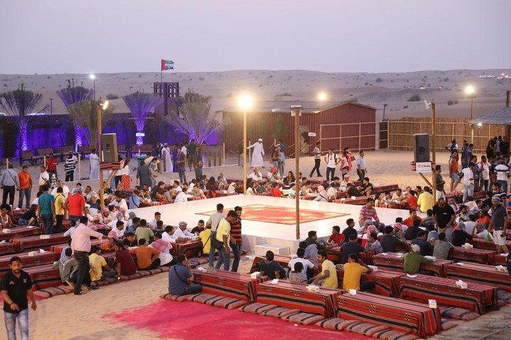 Safari dans le désert Dubaï Red Dunes avec barbecue VEG Dinner