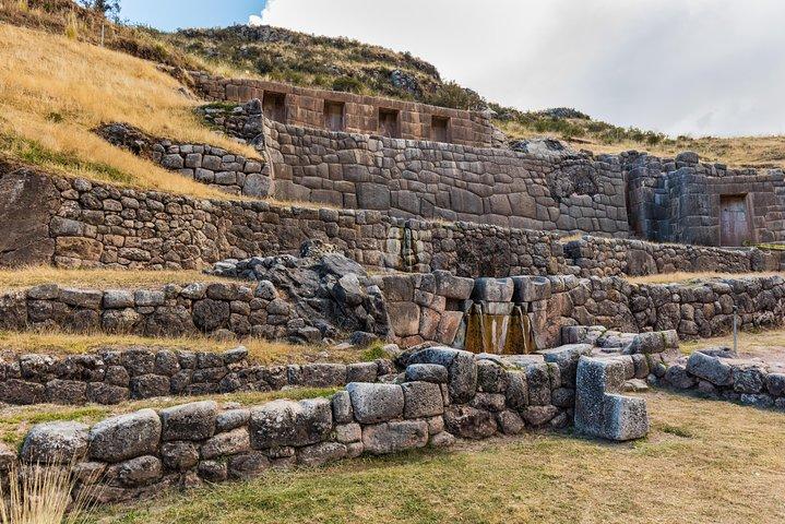 Halvdags byrundtur i Cusco: Fire ruiner, katedralen og Qorikancha