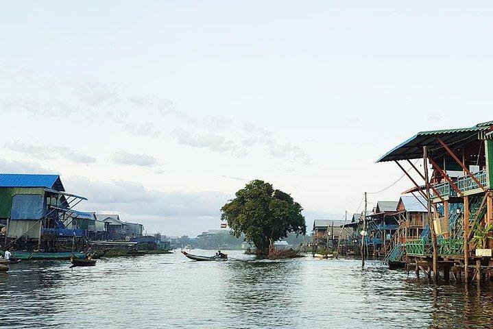 1day private tour all main temple in Angkor,sunset at TonleSap floating village