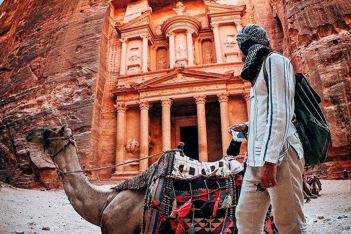 Traslado privado desde el aeropuerto de Amman a Petra