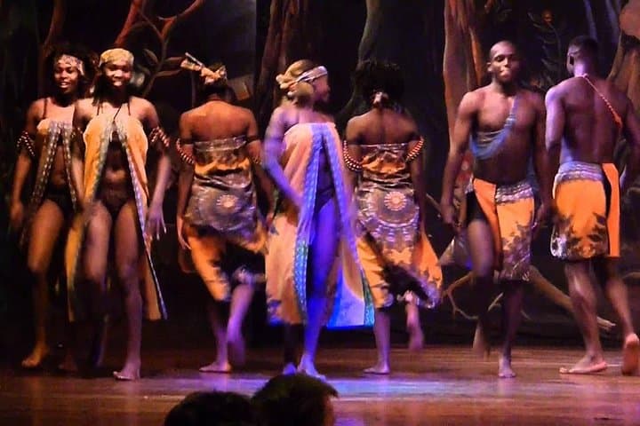 Nairobi dinner and safari cat dancers