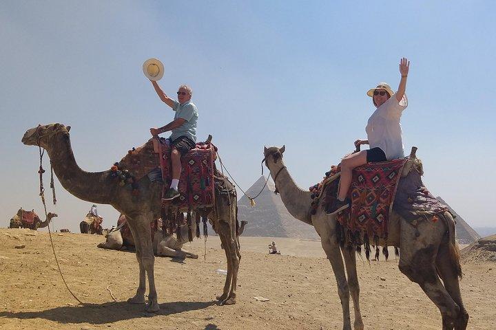 Giza & Kairo inklusive Nile Dinner Cruise och Lunch med Camel Ride