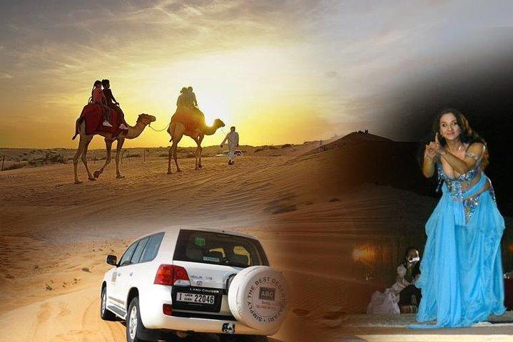 Dubai Desert Safari mit Grill, 3 Shows & Kamelritt im Majlis Camp
